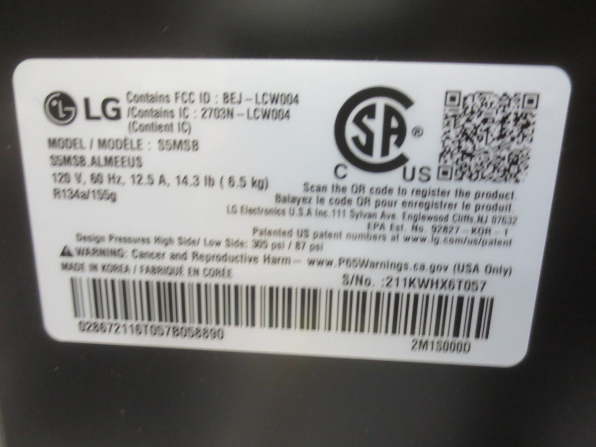 LG Styler S5MSB Smart Steam Clothing Care System in Mirror Finish with ThinQ