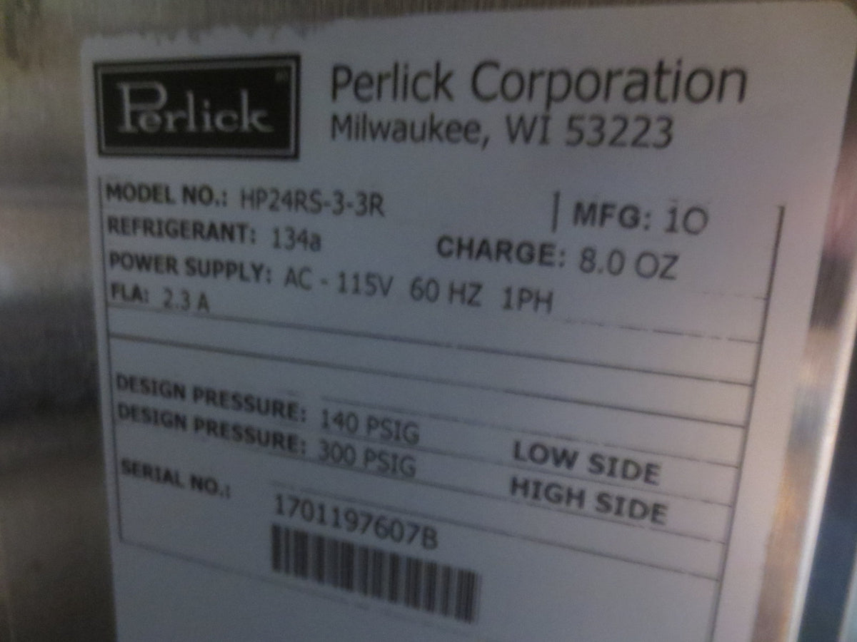 Perlick HP24RS-3-3R Refrigerator with Left-Hinged Door