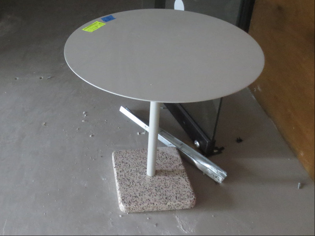 HAY Terrazzo 27.5-in Round Dining Table
