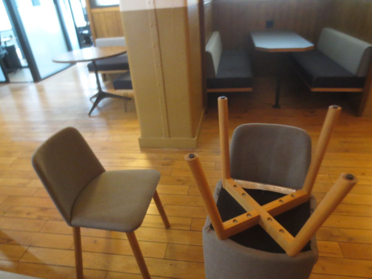 Blu Dot Chip Dining Chair in Grey