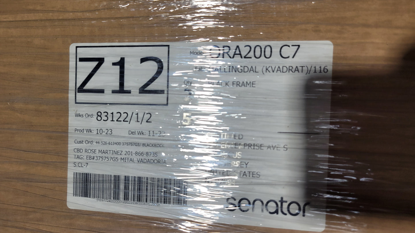 Senator Oran 2-Seat Sofa (New in Box)