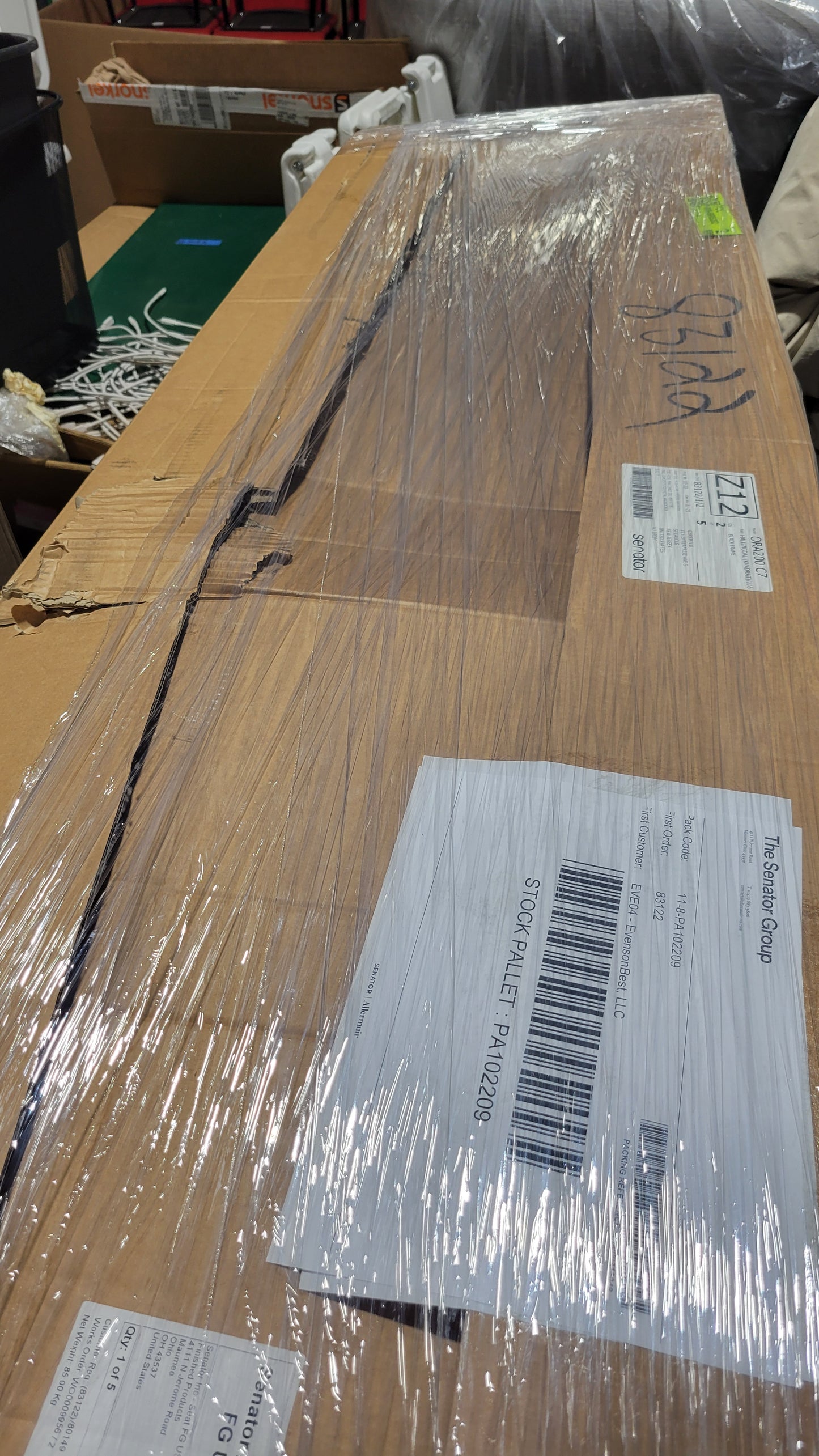 Senator Oran 2-Seat Sofa (New in Box)