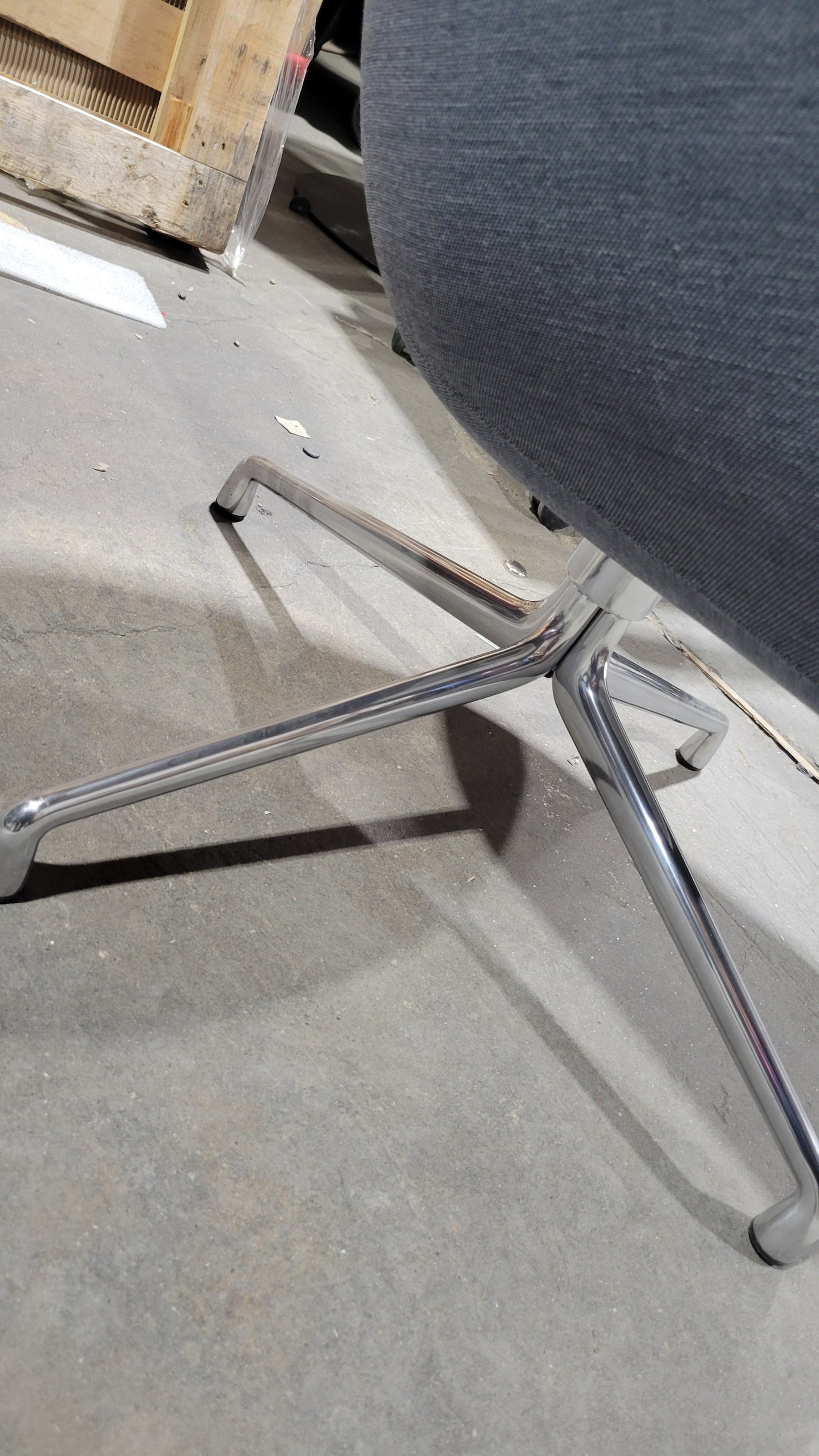 HAY About A Chair (AAC121) in Grey Fabric
