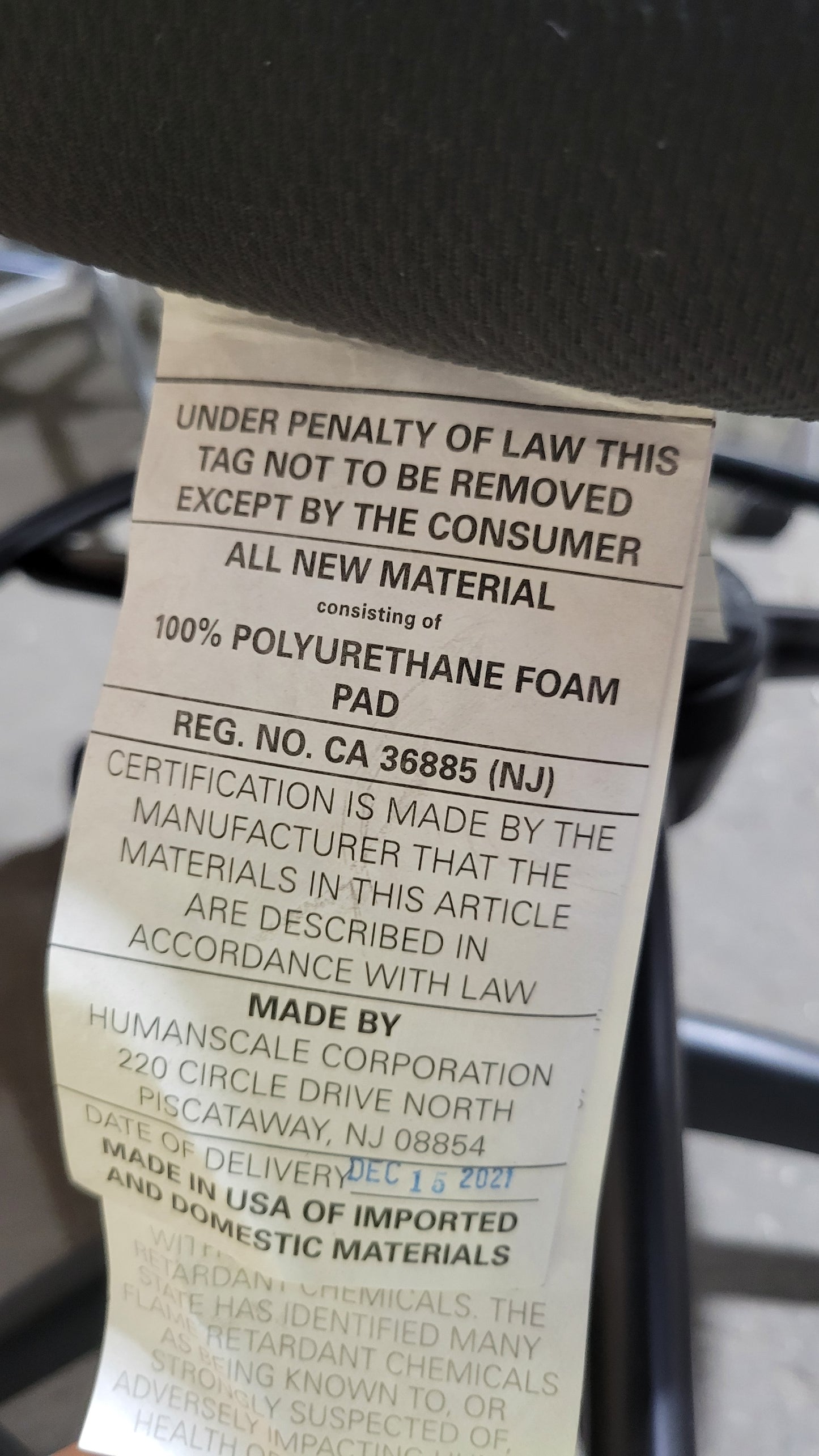 Humanscale Saddle Stool