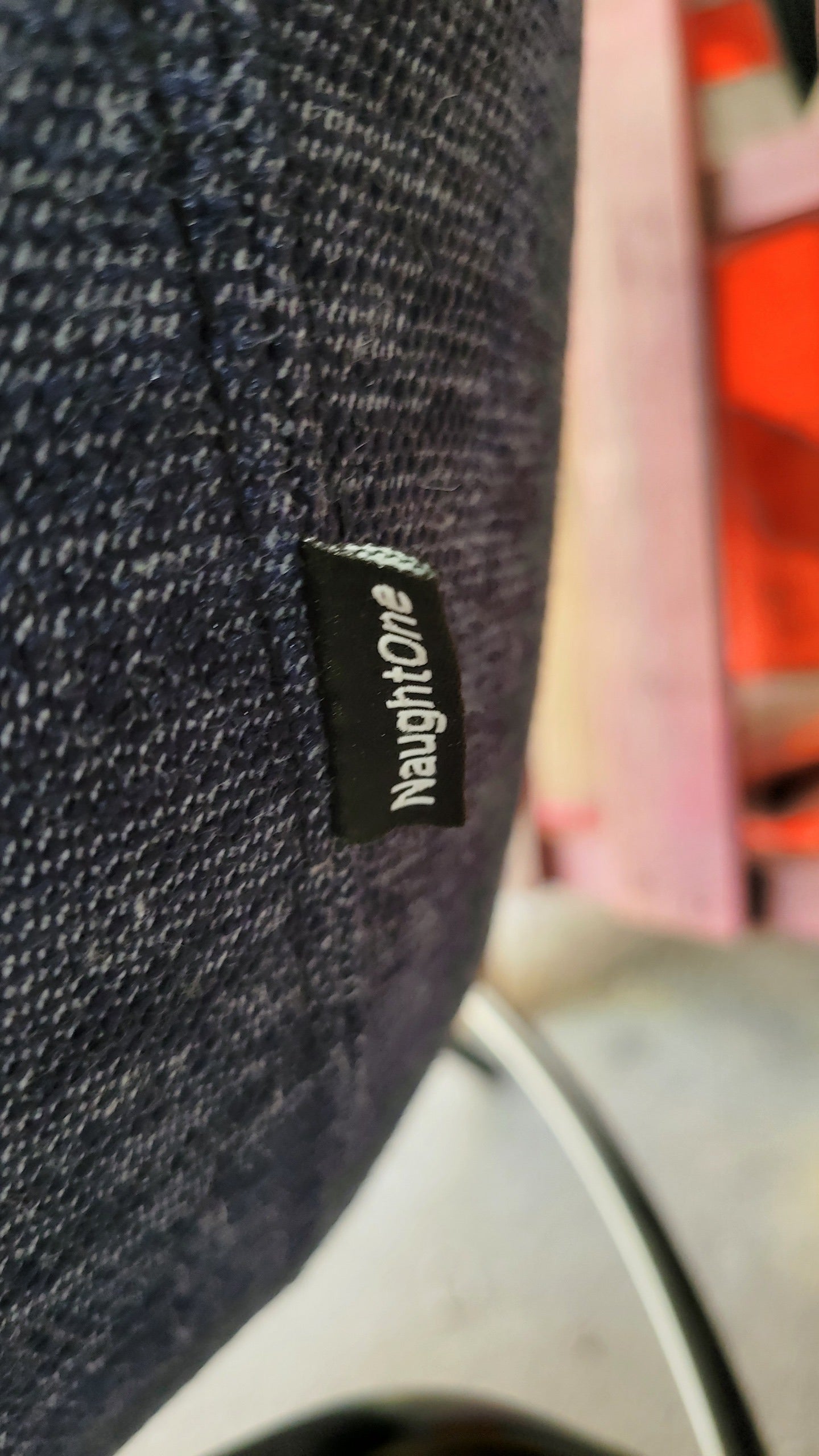 Naughtone Always Lounge Chair in Indigo Blue Fabric