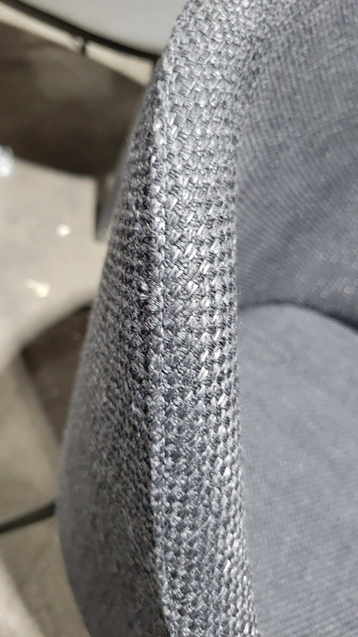 LumiSource Daniella Armchair in Grey Fabric