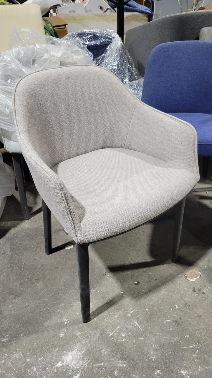 Vitra Softshell Chair in Warm Light Grey