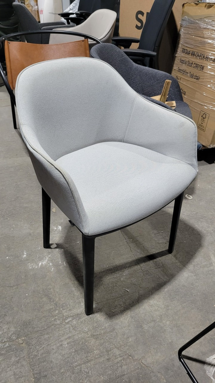Vitra Softshell Chair in Cool Light Grey