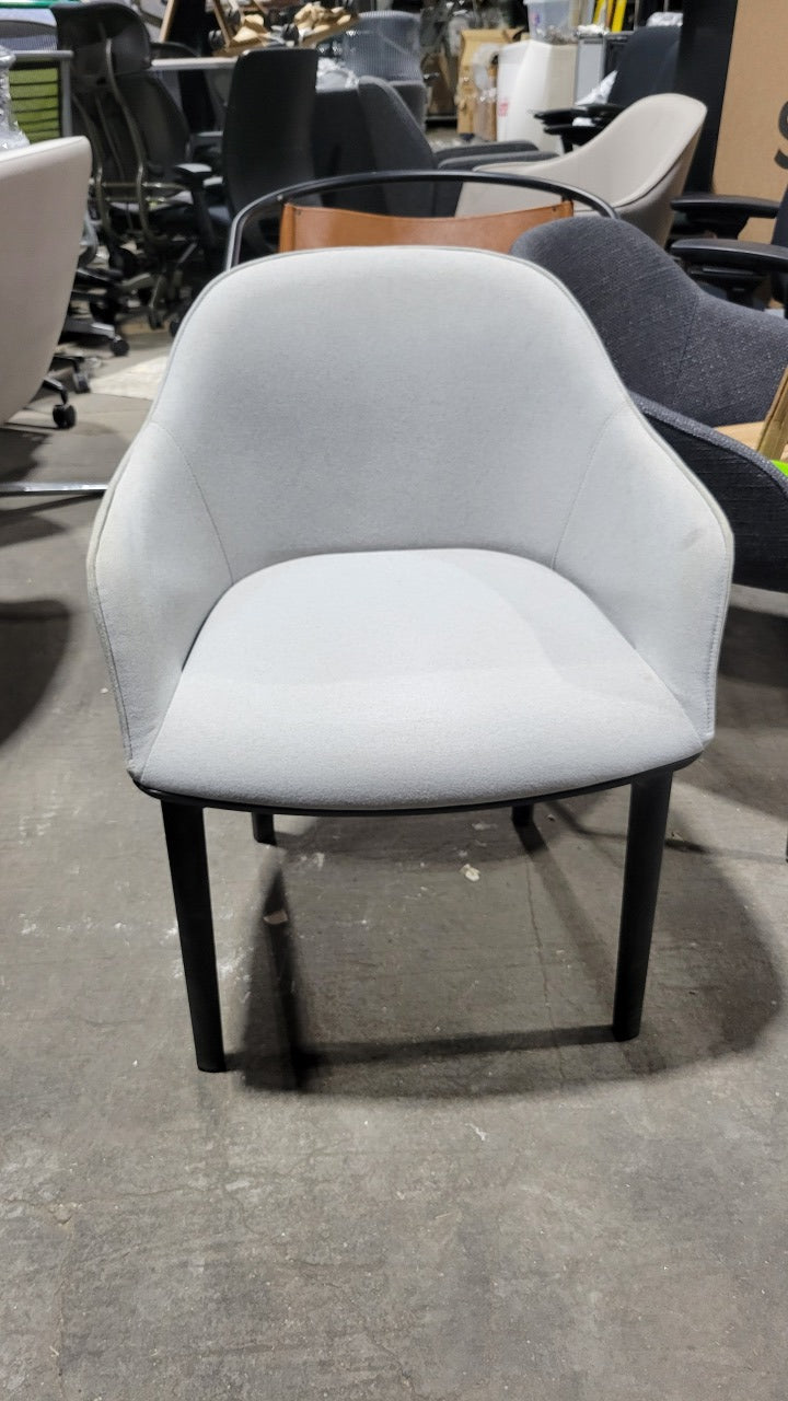 Vitra Softshell Chair in Cool Light Grey