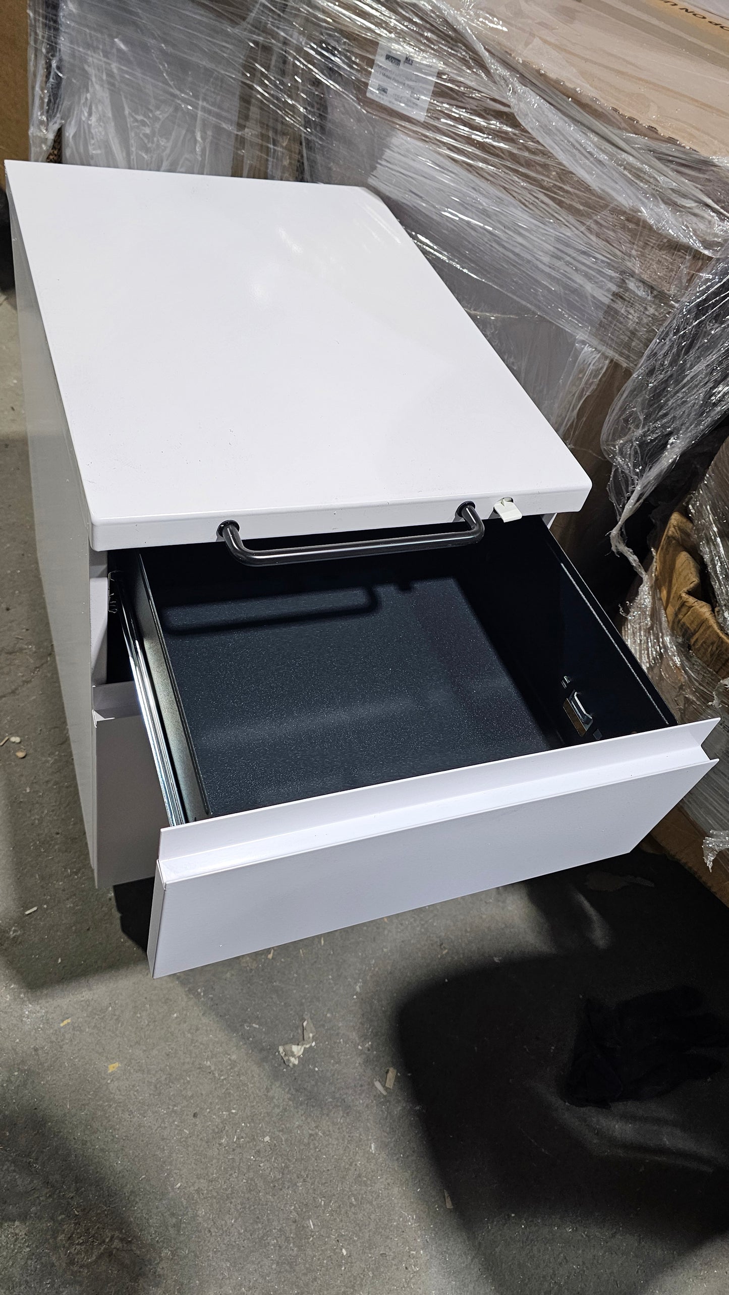 Knoll Series 2 Mobile Pedestal Filing Cabinet in White (New)