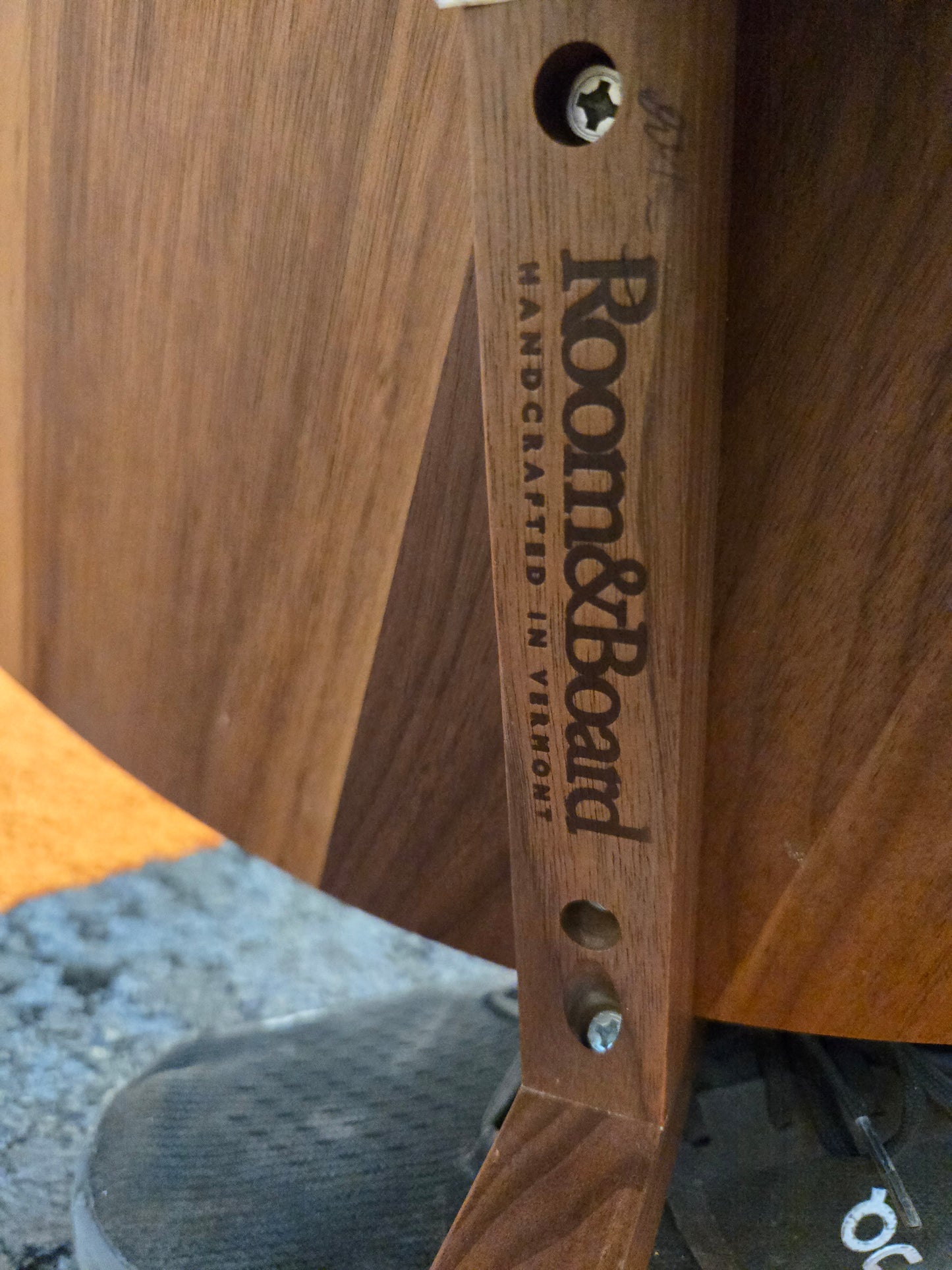 Room & Board Jax Walnut End Table