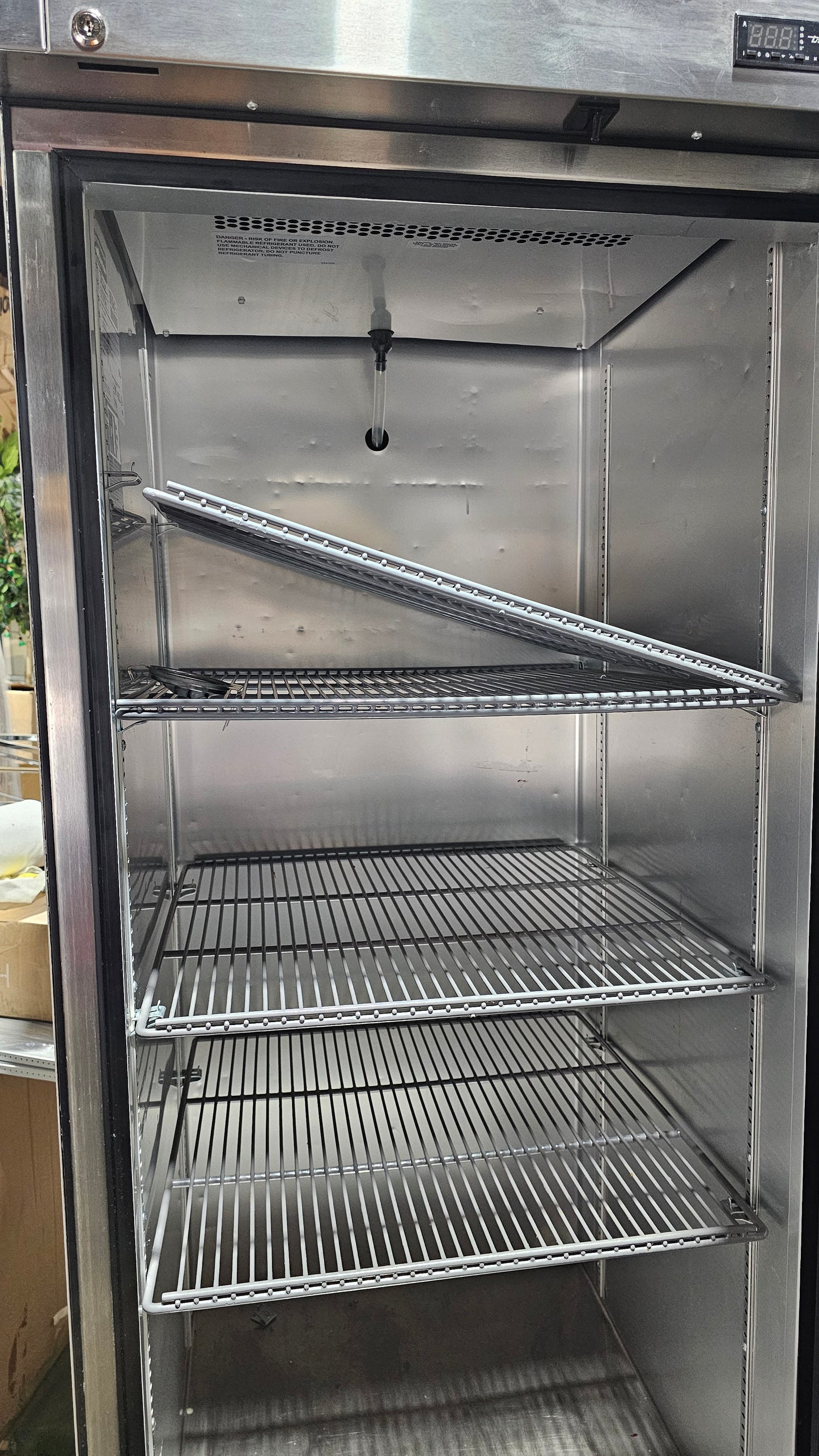 True Refrigeration Glass Door Commercial Refrigerator, Model T-23G-HC