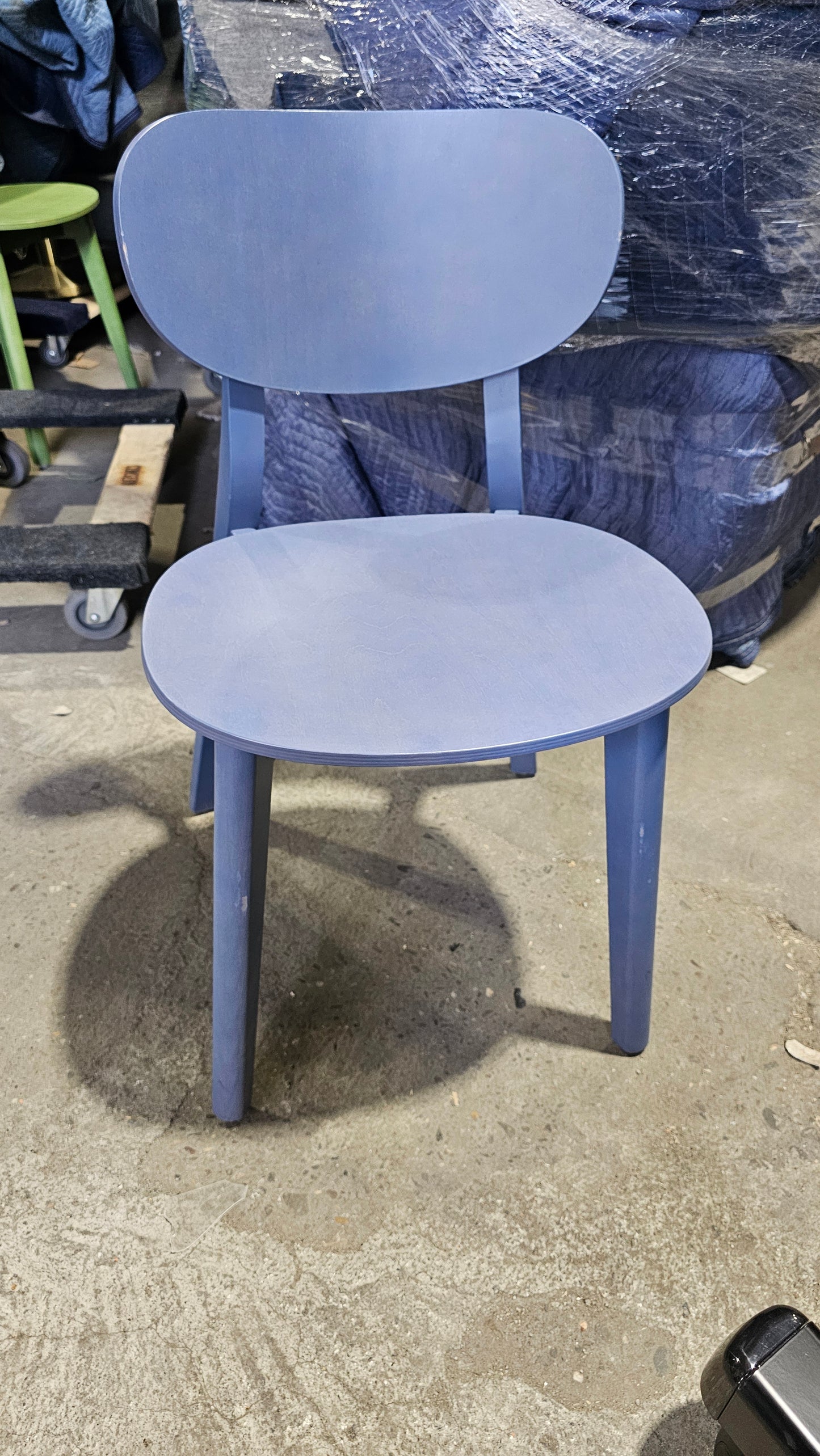 Allermuir Jaicer Dining Chair in Blue