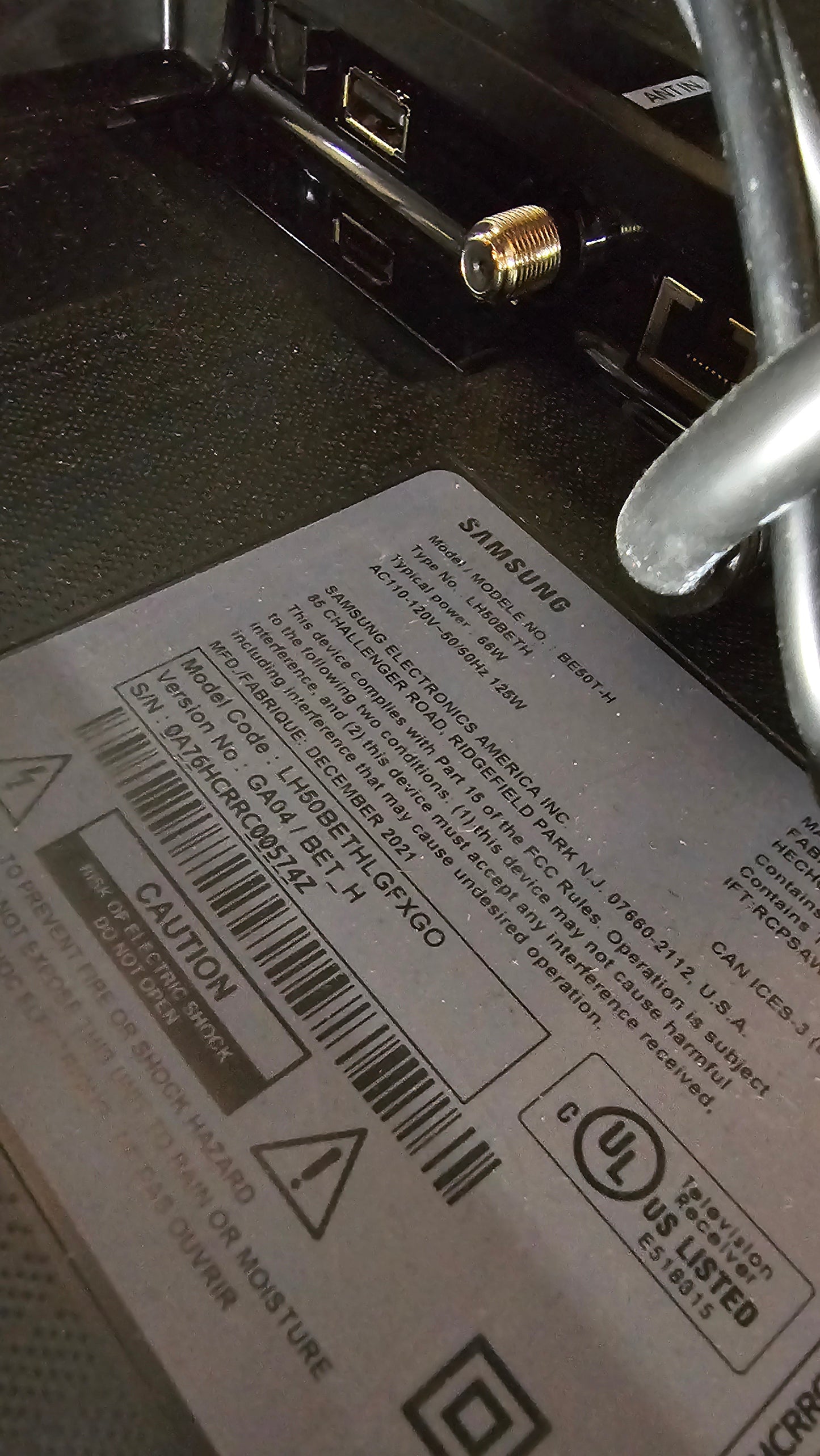 Samsung BE50T-H 50-in Commercial LED TV