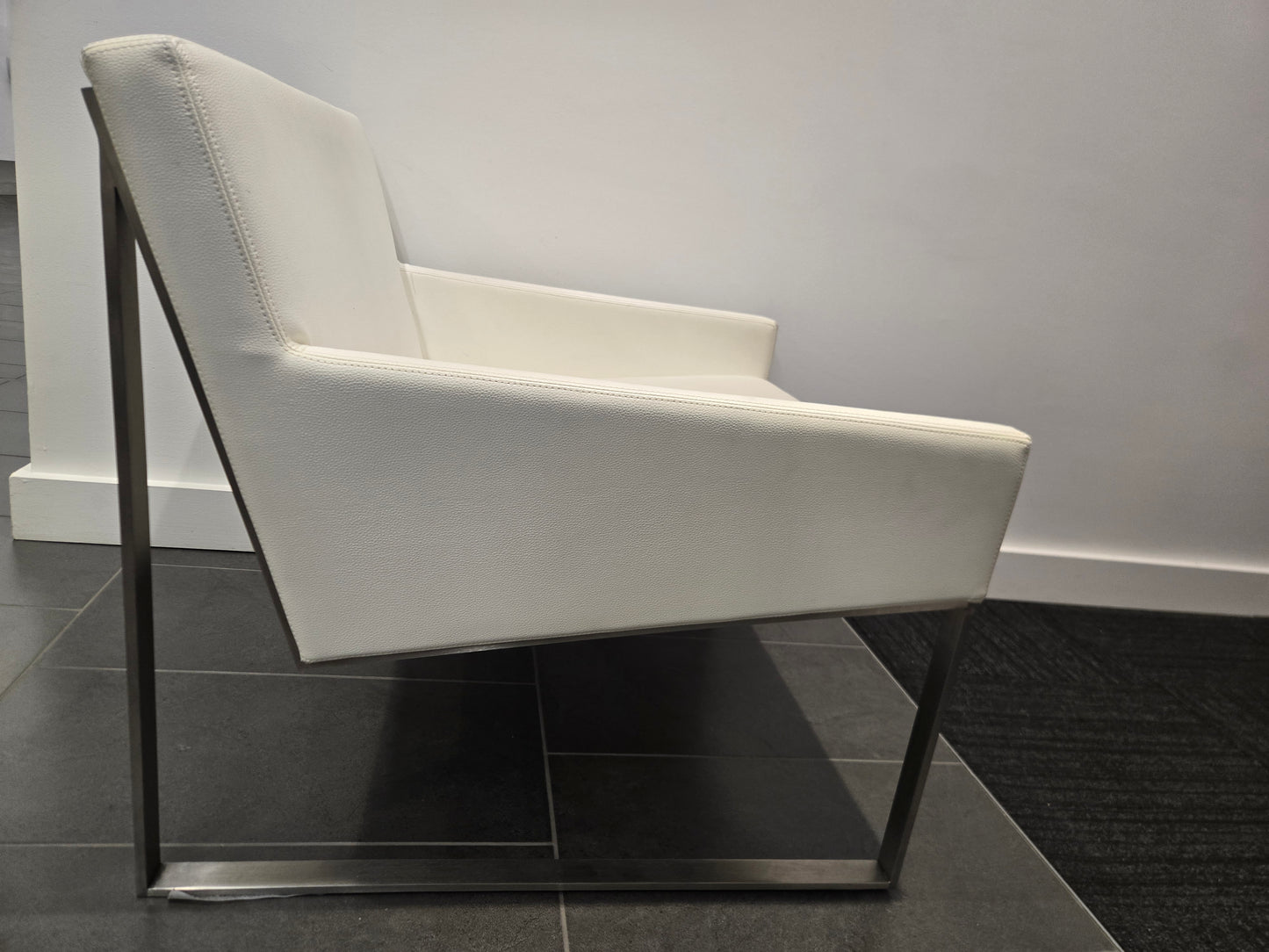 Bernhardt Design B.3 Lounge Chair in White