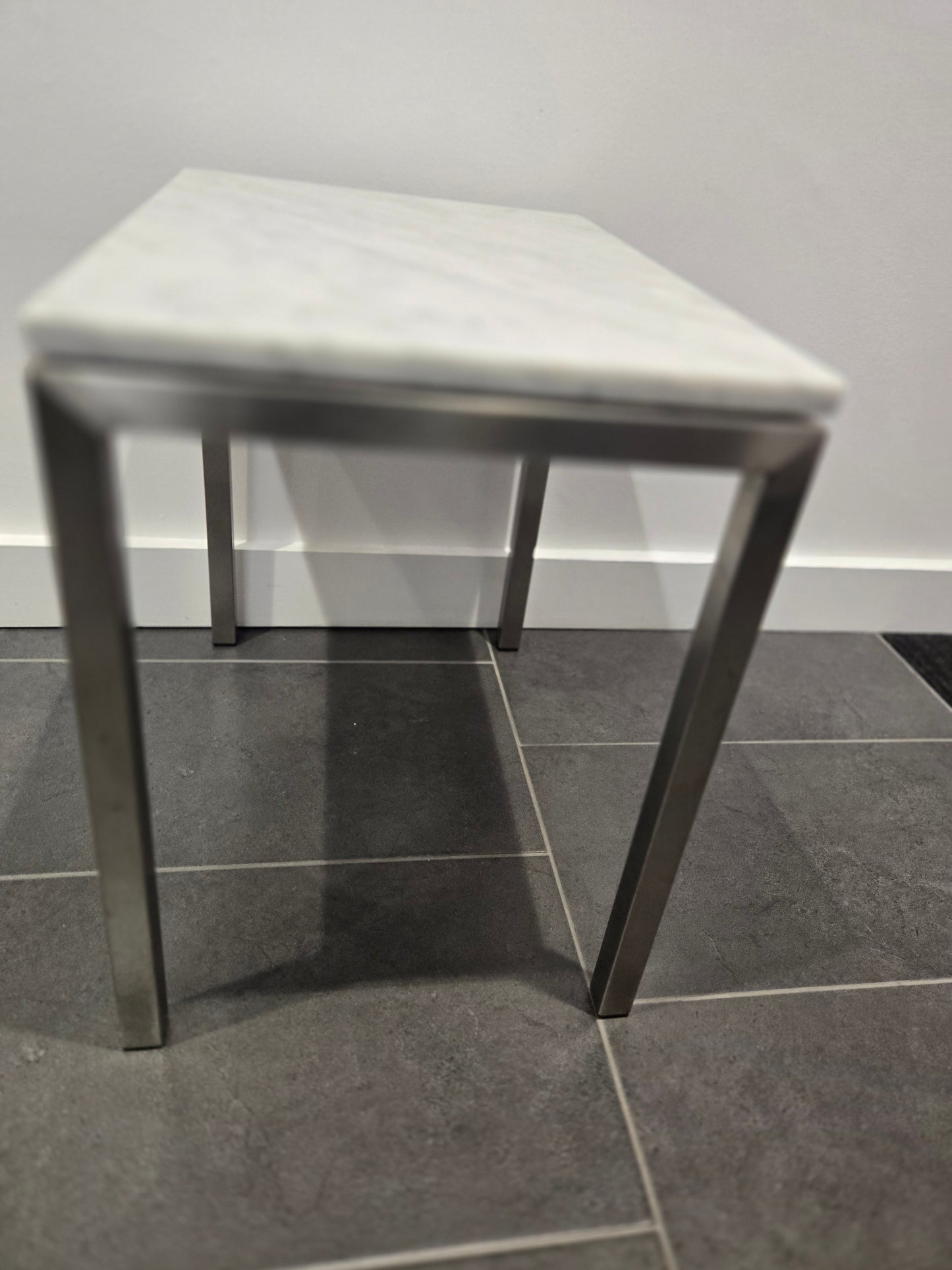 Room & Board Parsons Side Table with Marble Top