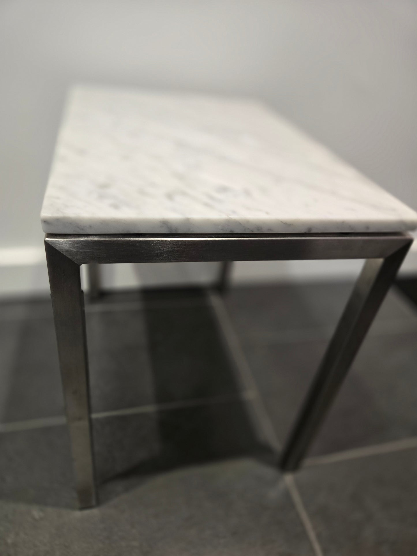Room & Board Parsons Side Table with Marble Top