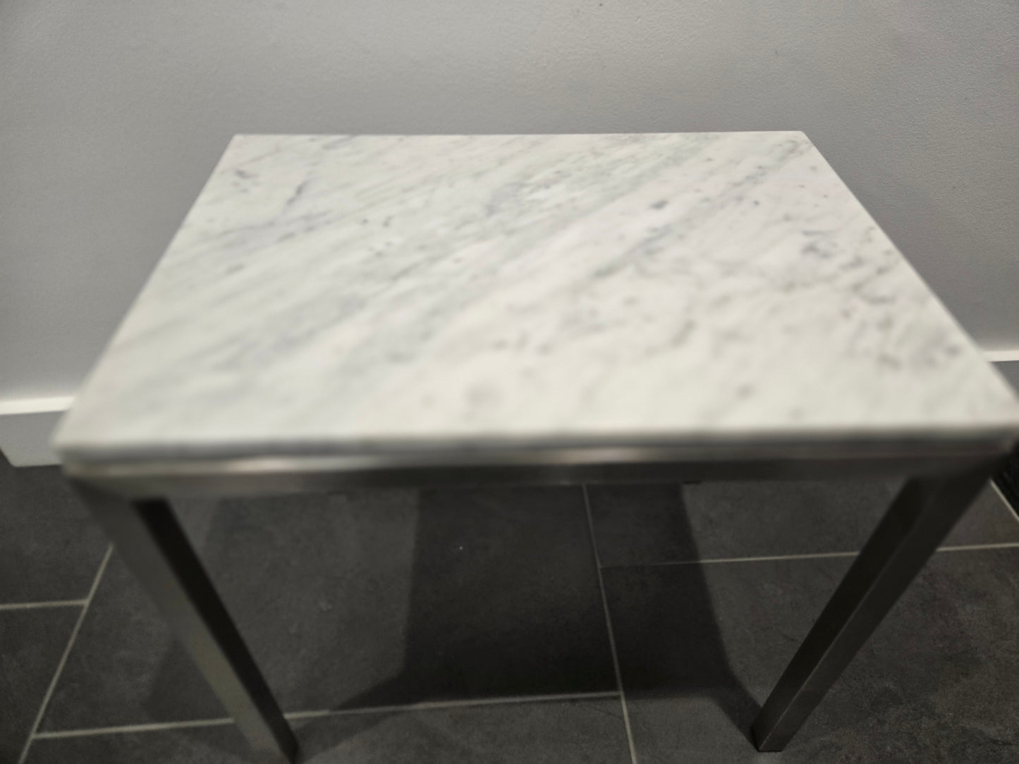 Room & Board Parsons Side Table with Marble Top