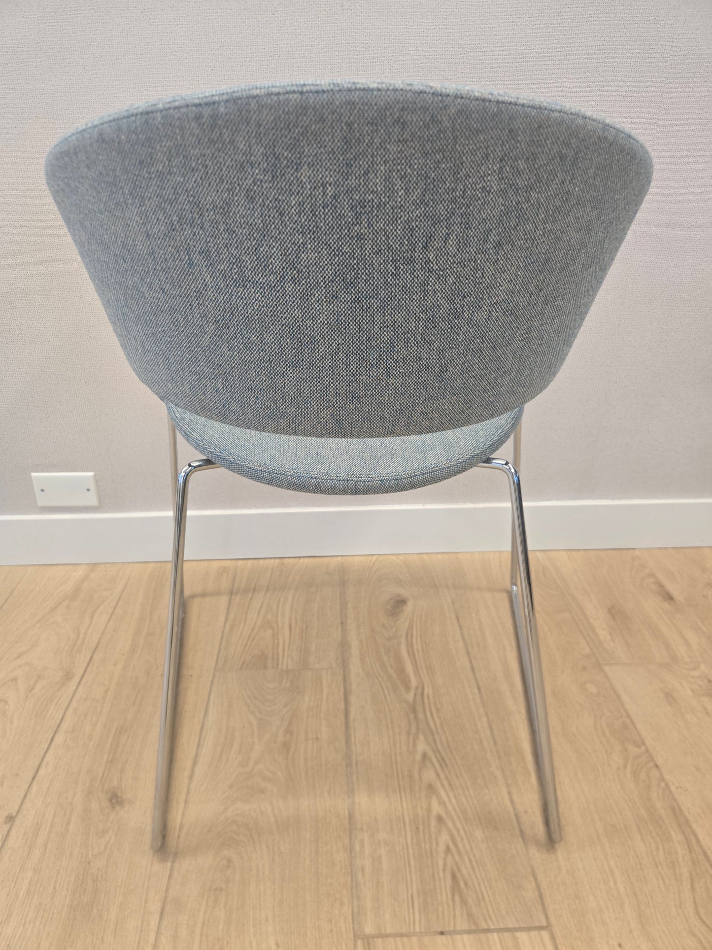 Andreu World Ronda Guest Chair in Blue