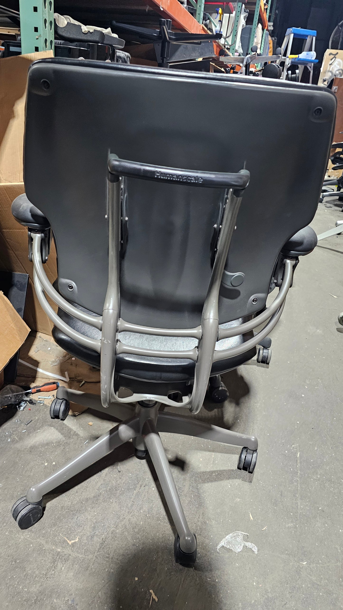 Humanscale Freedom Task Chair in Black Leather