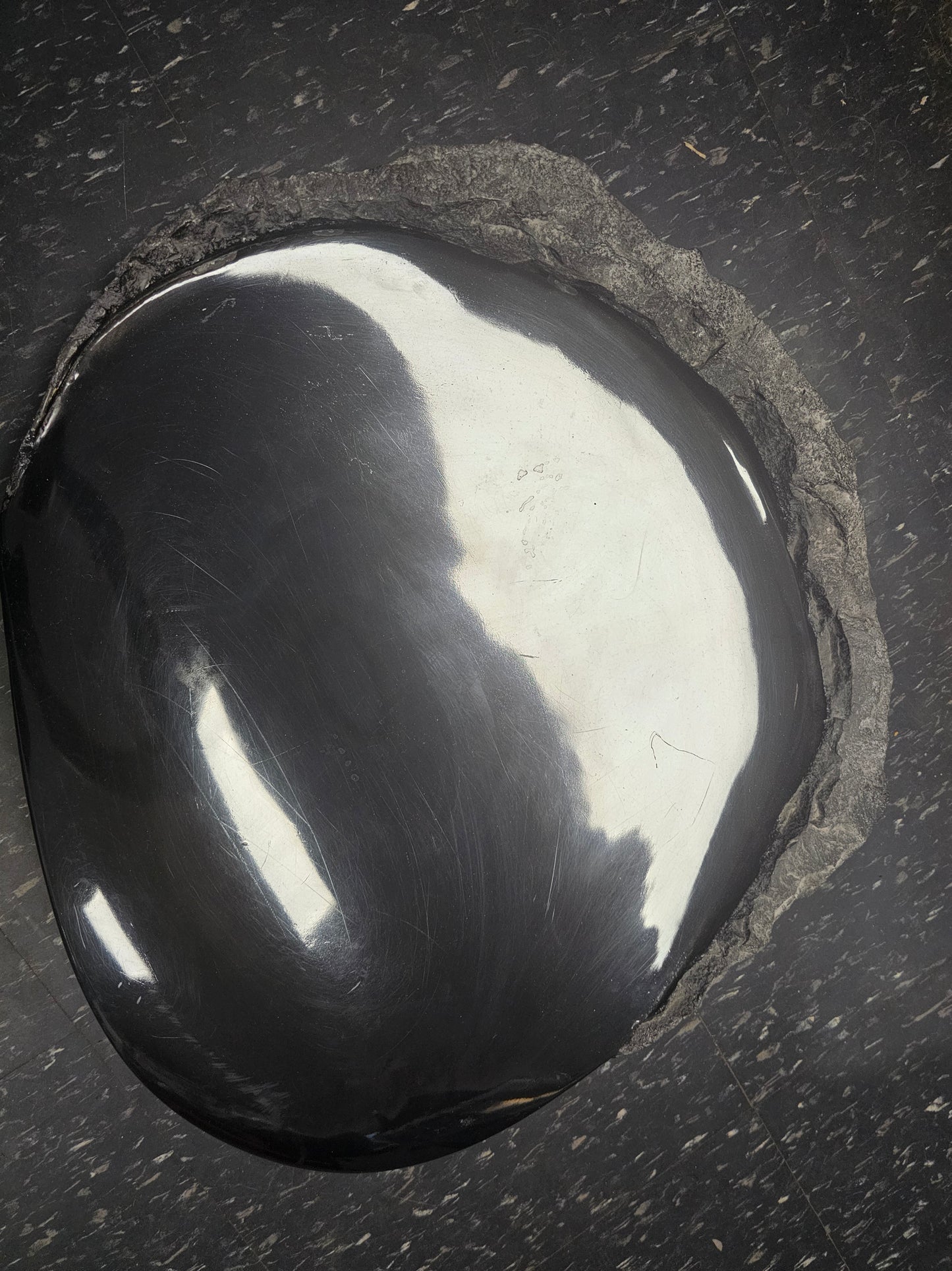 Jørgen Missotten Black Lagune Sculpture