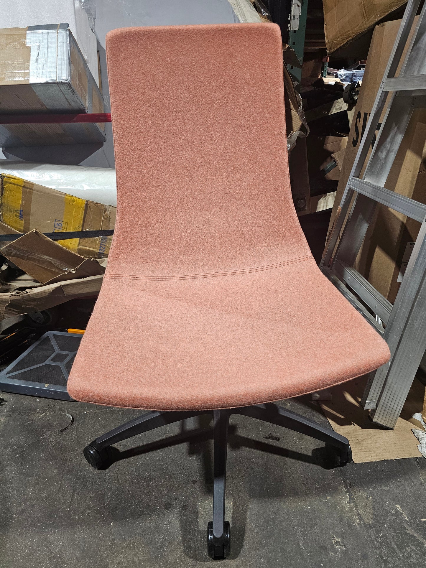 Narbutas North Cape Armless Task Chair in Peach (New)