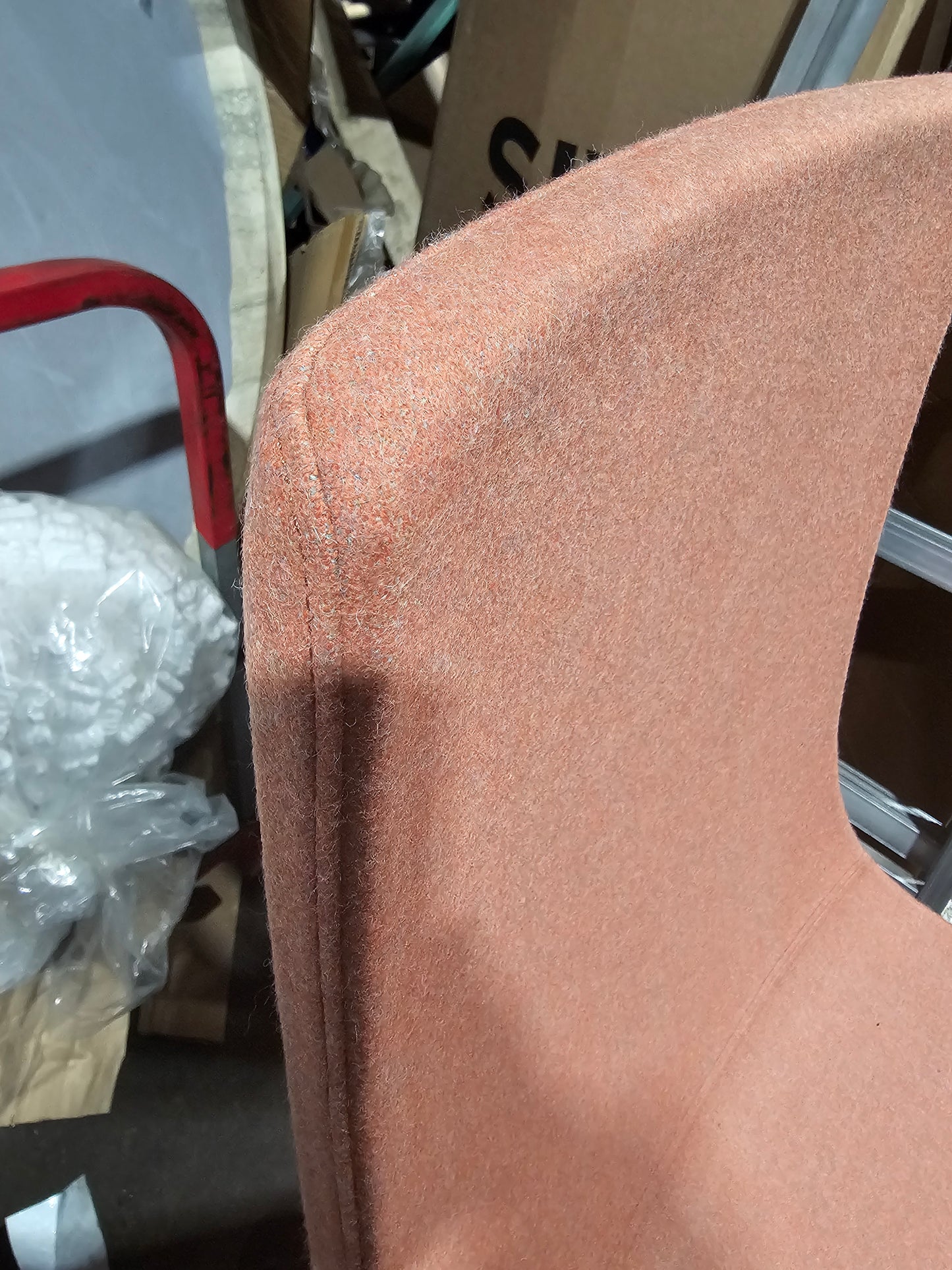 Narbutas North Cape Armless Task Chair in Peach (New)