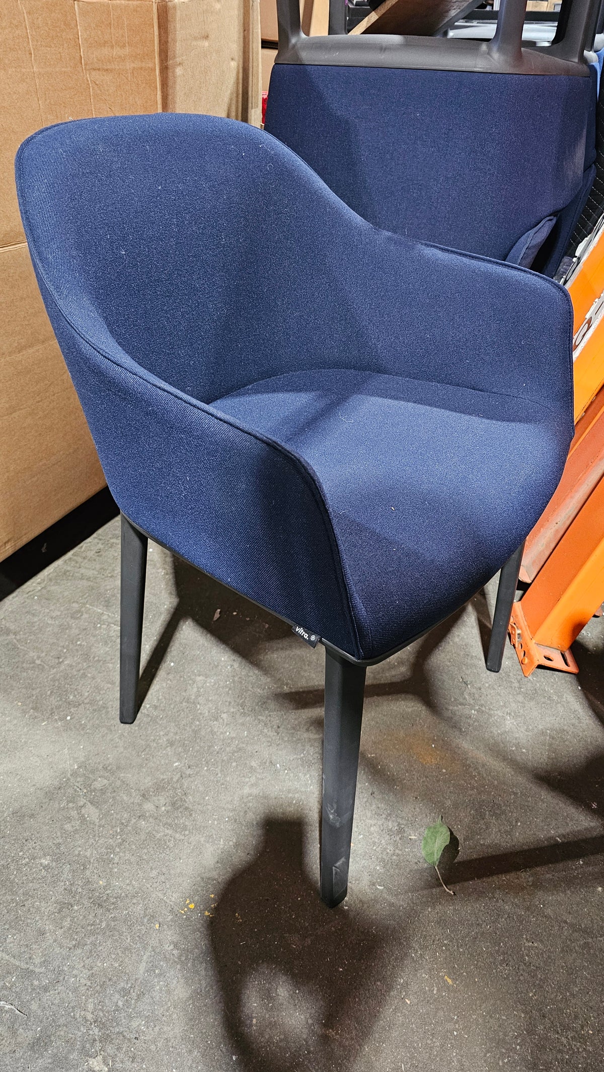 Vitra Softshell Chair in Dark Blue