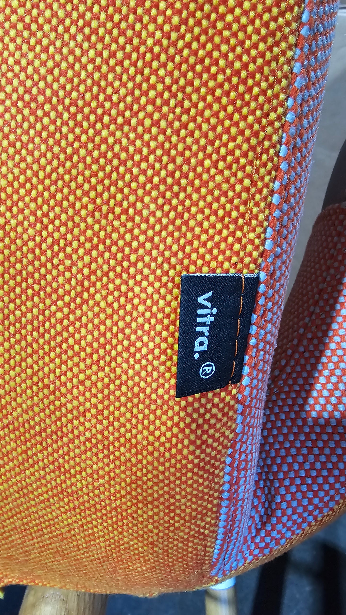 Vitra East River Lounge Chair in Orange