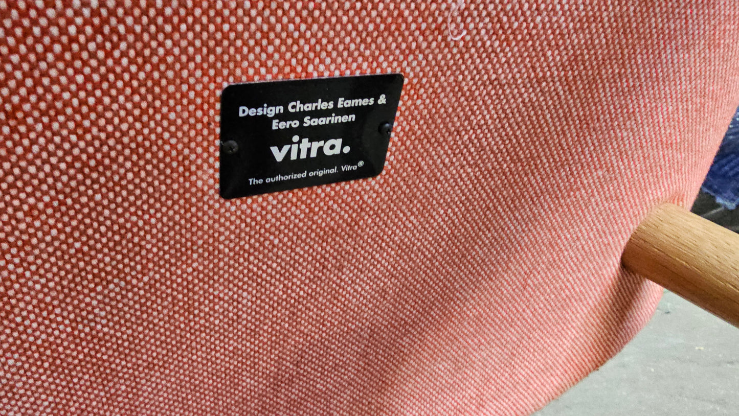 Vitra Organic Lounge Chair in Orange