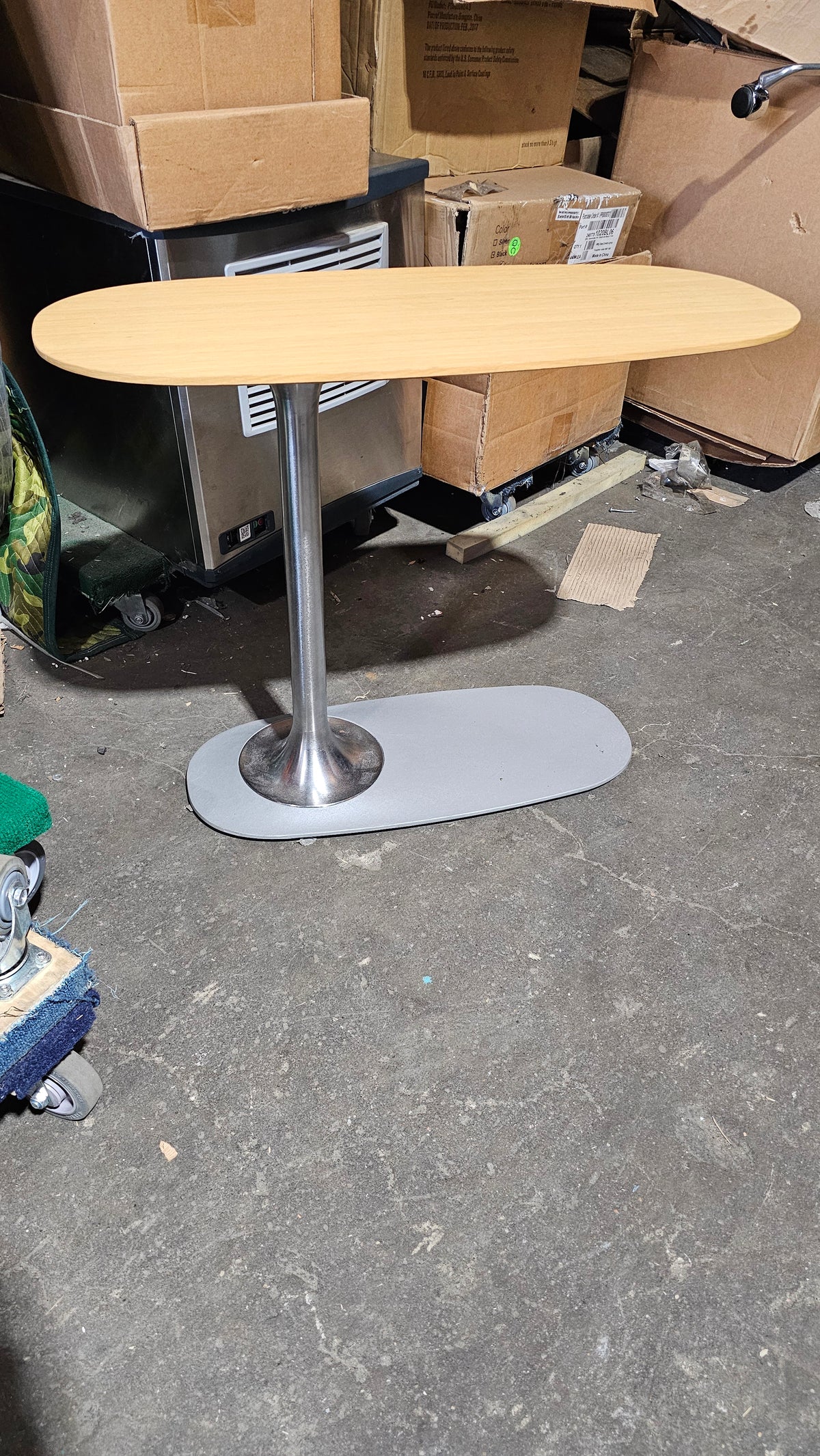 Coalesse Denizen Side Table in Light Oak
