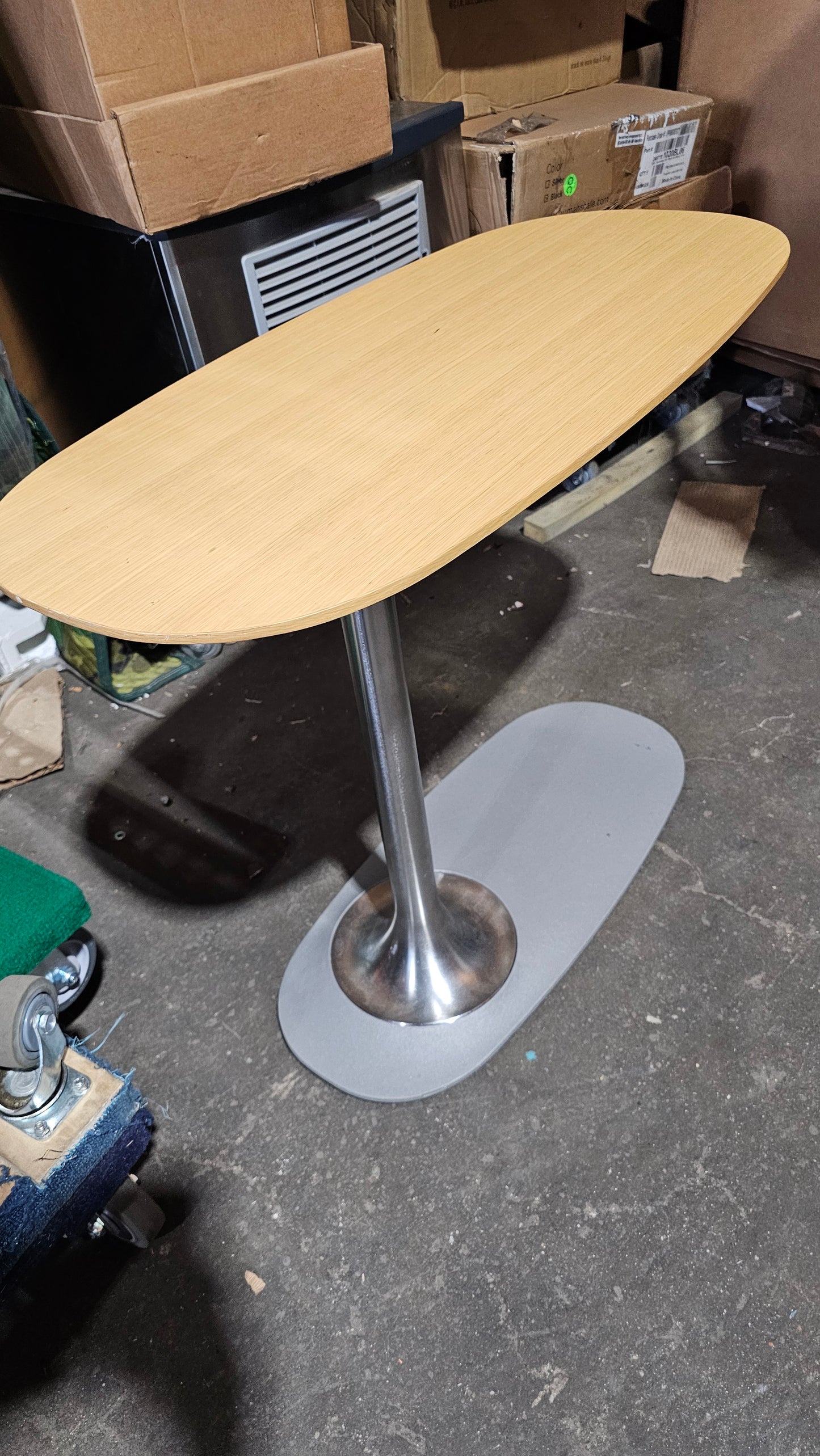 Coalesse Denizen Side Table in Light Oak