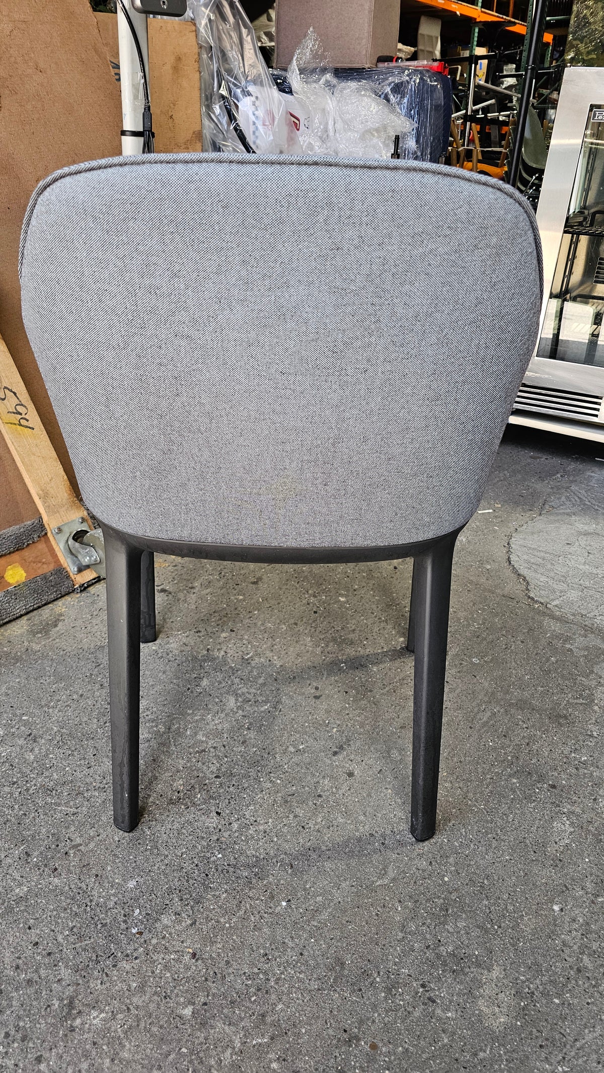 Vitra Softshell Chair in Charcoal Grey