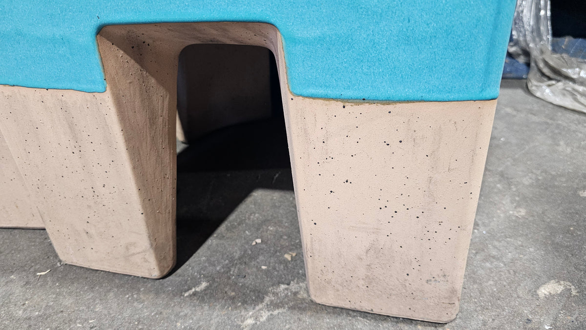 Anthropologie Glaze-Dipped Side Table