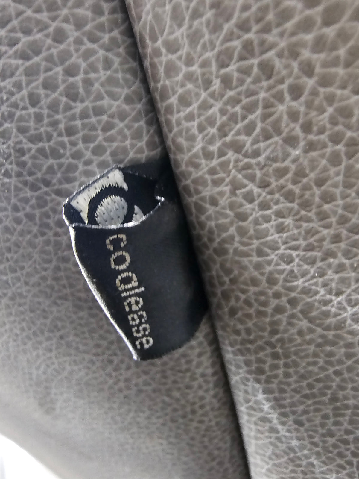 Coalesse Massaud Executive Office Chair in Grey Eco-Leather