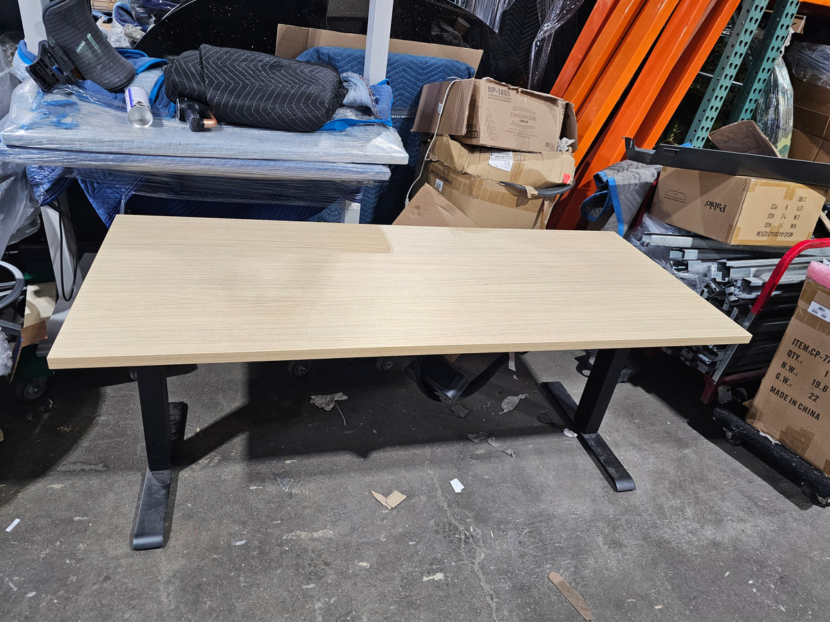 HAT Collective 72-in Height-Adjustable Sit-Stand Desk