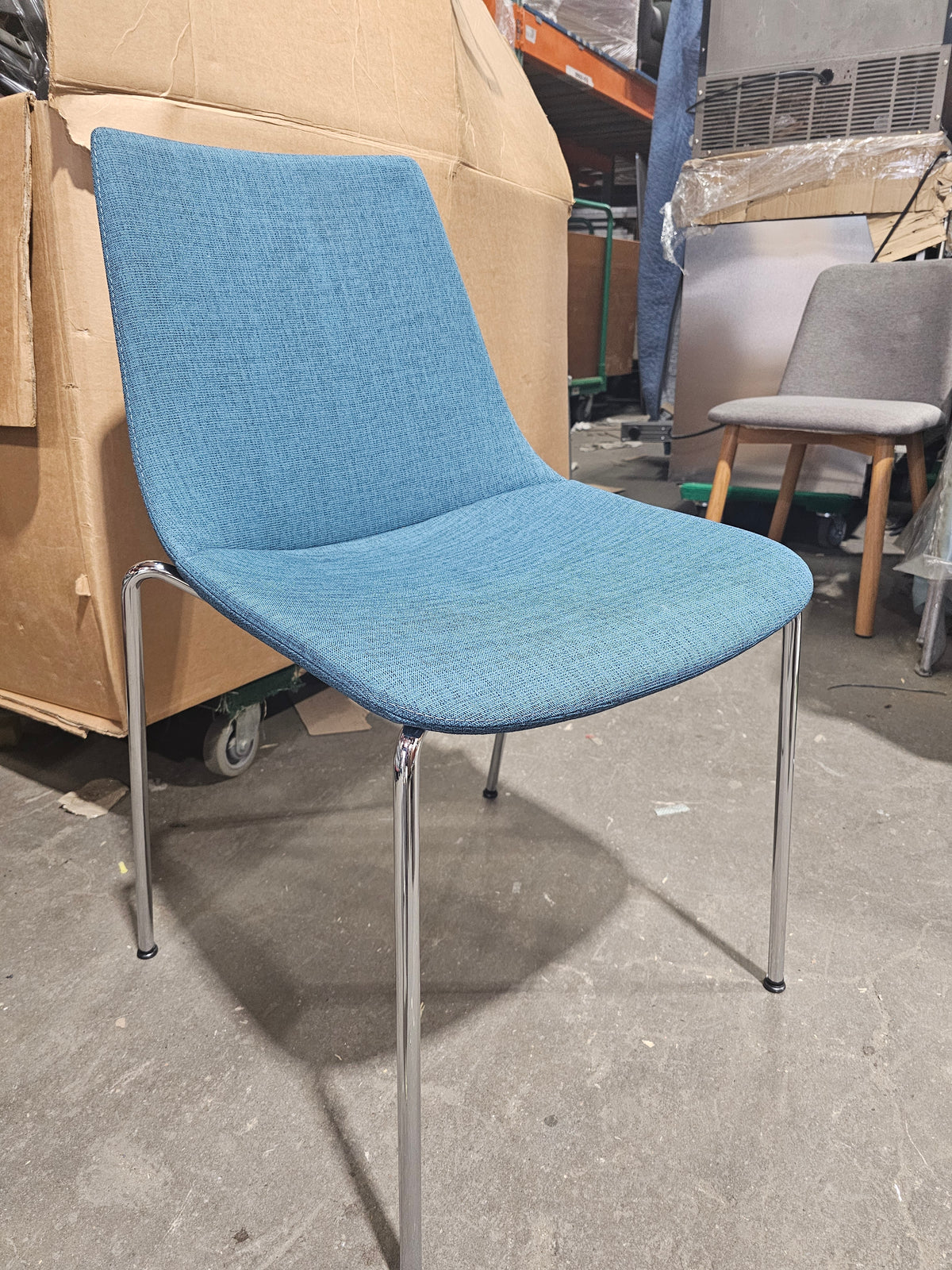 Davis Join Side Chair in Blue (New)