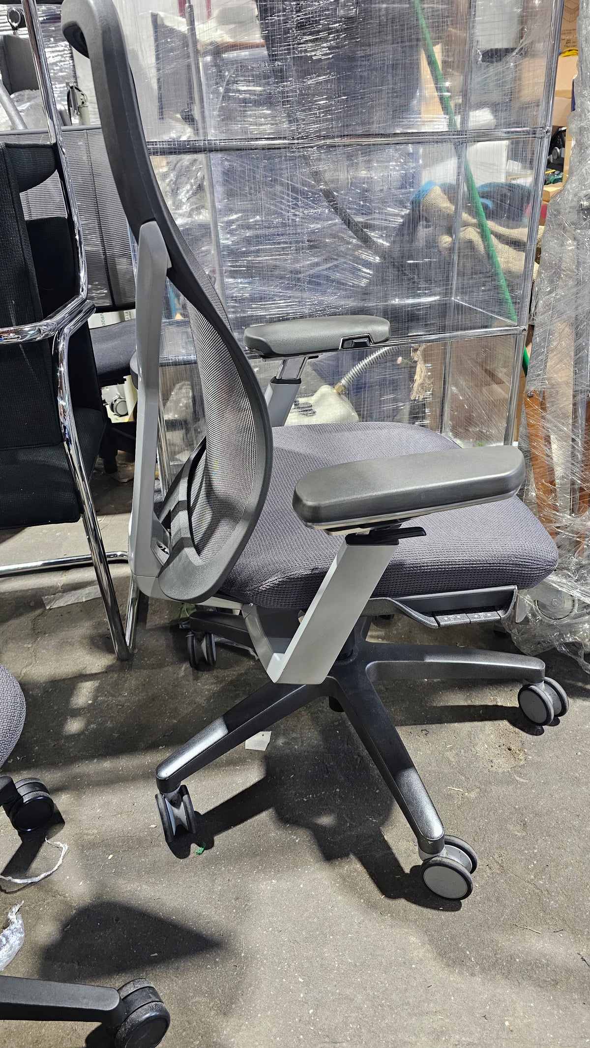 Allsteel Acuity Task Chair in Grey Fabric