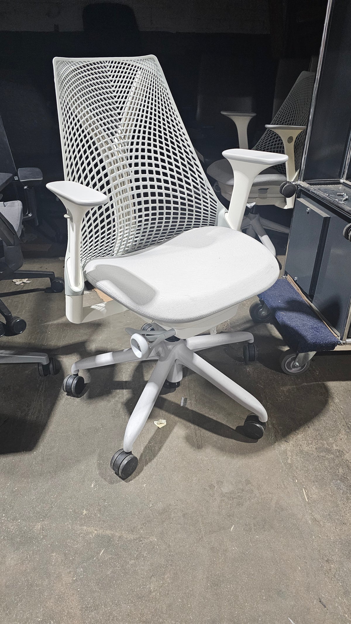 Herman Miller Sayl Chair in Light Grey