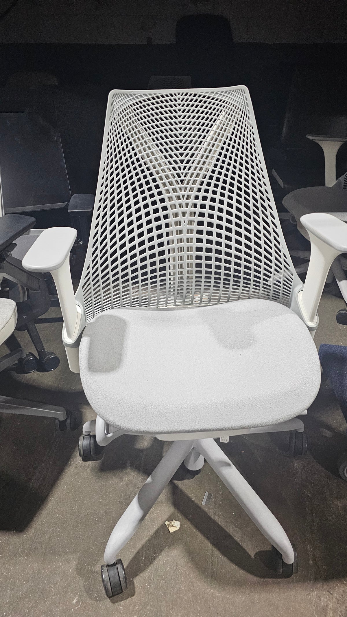 Herman Miller Sayl Chair in Light Grey