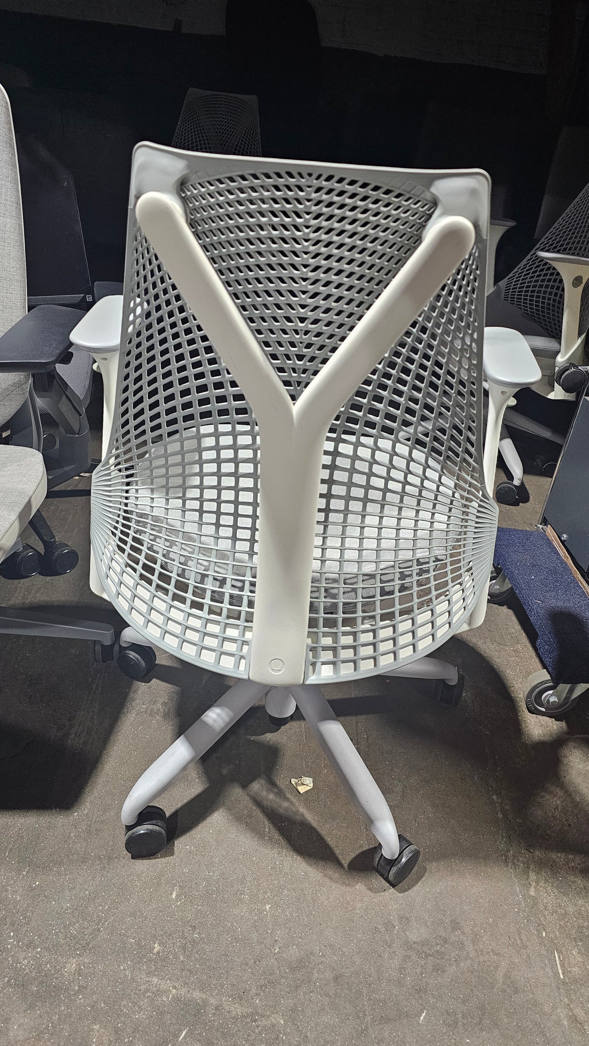 Herman Miller Sayl Chair in Light Grey