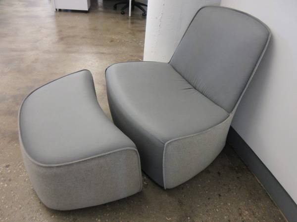 Hightower Breck Lounge Chair & Ottoman - Bygone Icons