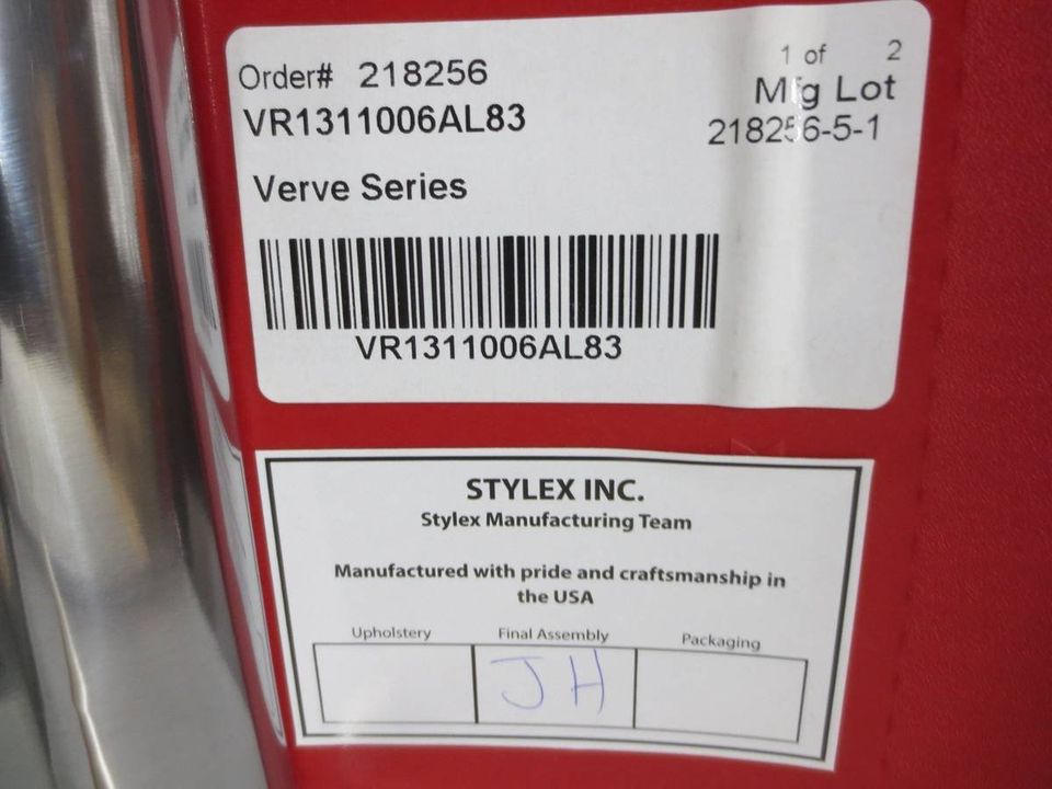 Stylex Verve Dining Side Chair in Red (New) - Bygone Icons