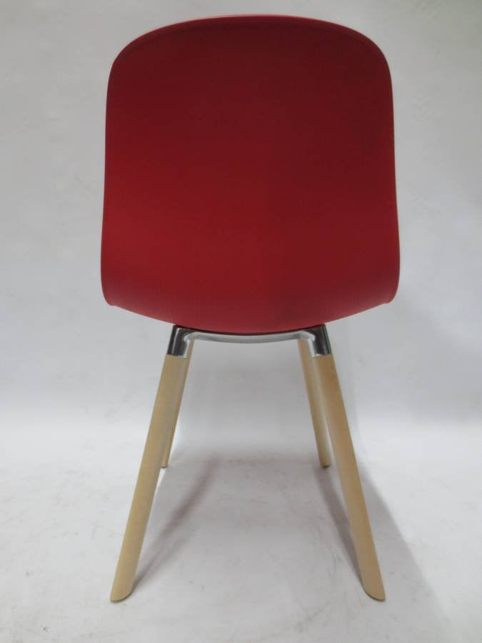 Stylex Verve Dining Side Chair in Red (New) - Bygone Icons