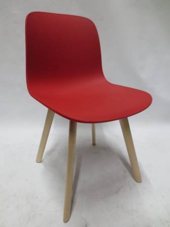 Stylex Verve Dining Side Chair in Red (New) - Bygone Icons