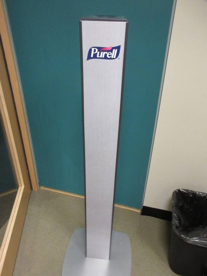 Purell ES8 Touch-Free Hand Sanitizer Dispenser on Stand - Bygone Icons