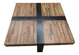 Crate & Barrel Segura Reclaimed Wood Coffee Table (New) - Bygone Icons