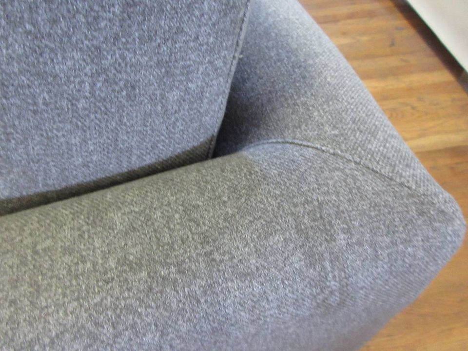 OFS Cubic Sofa in Grey Fabric (New) - Bygone Icons