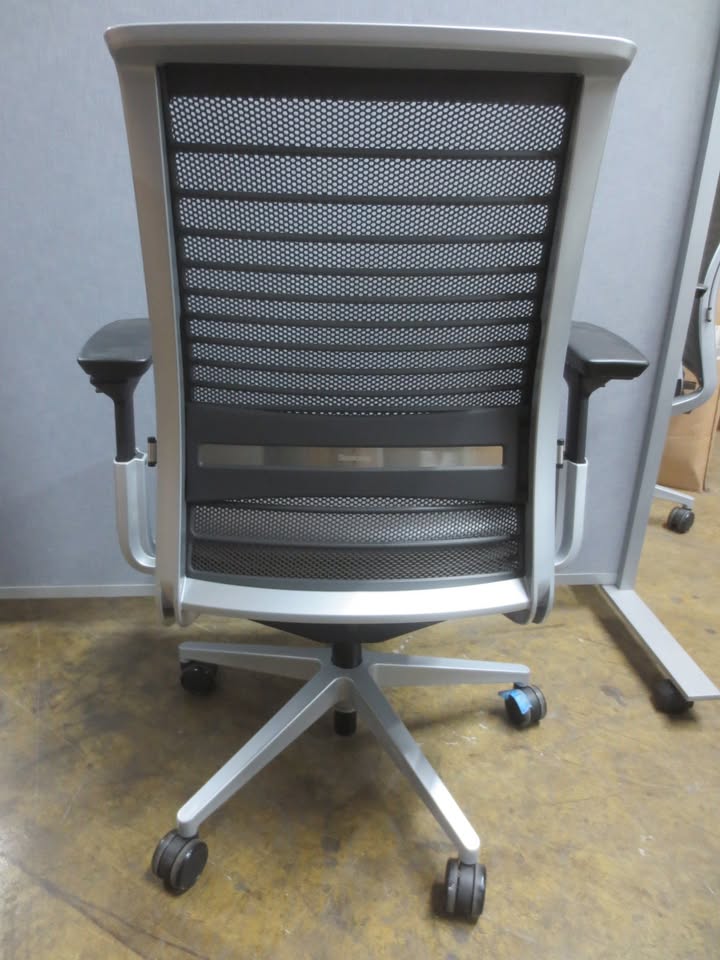 Steelcase Think V2 Task Chair in Brown Eco-Leather