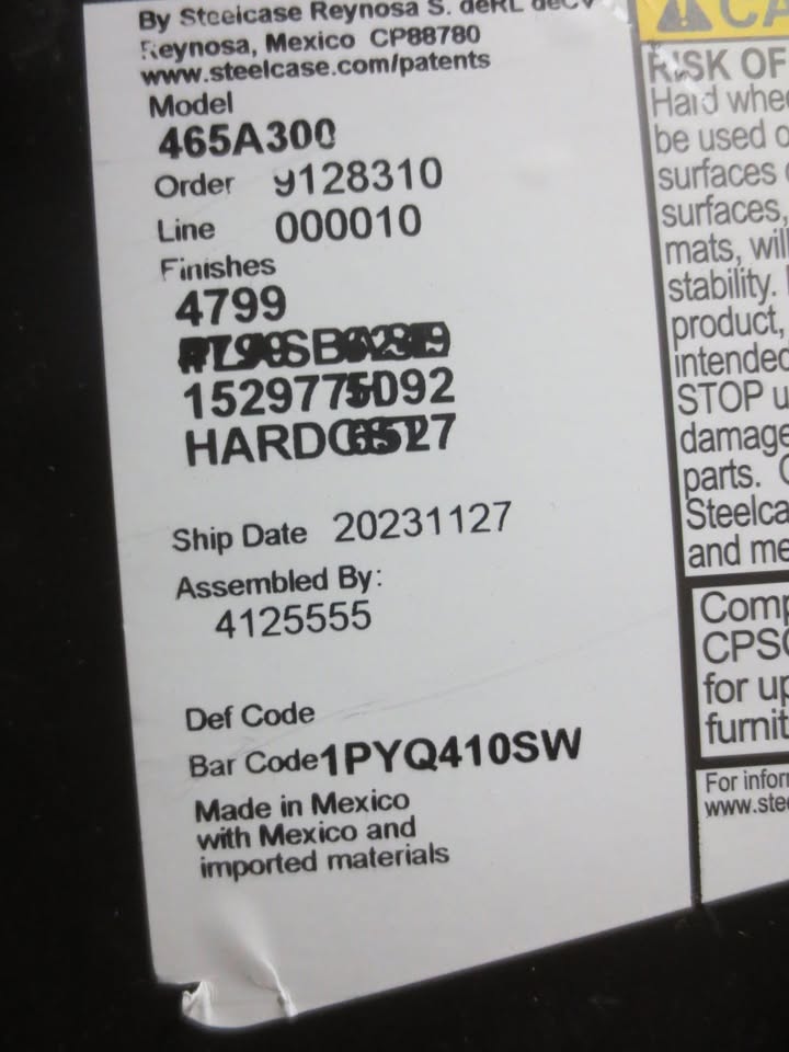Steelcase Think V2 Task Chair in Brown Eco-Leather